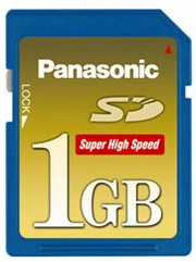 1 GB SD od Panasonica
