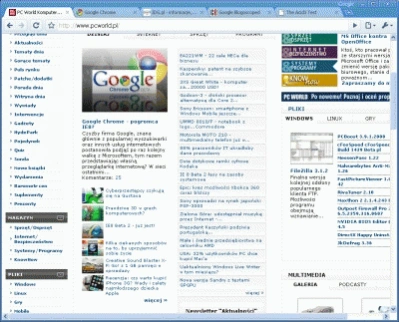 Google Chrome - pogromca IE już do pobrania!